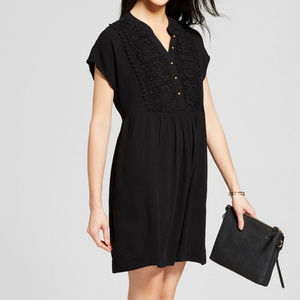 NWT Little Black Dress with Lace Details
